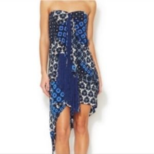 NWT BCBGMAXAZRIA PRINTED DRESS